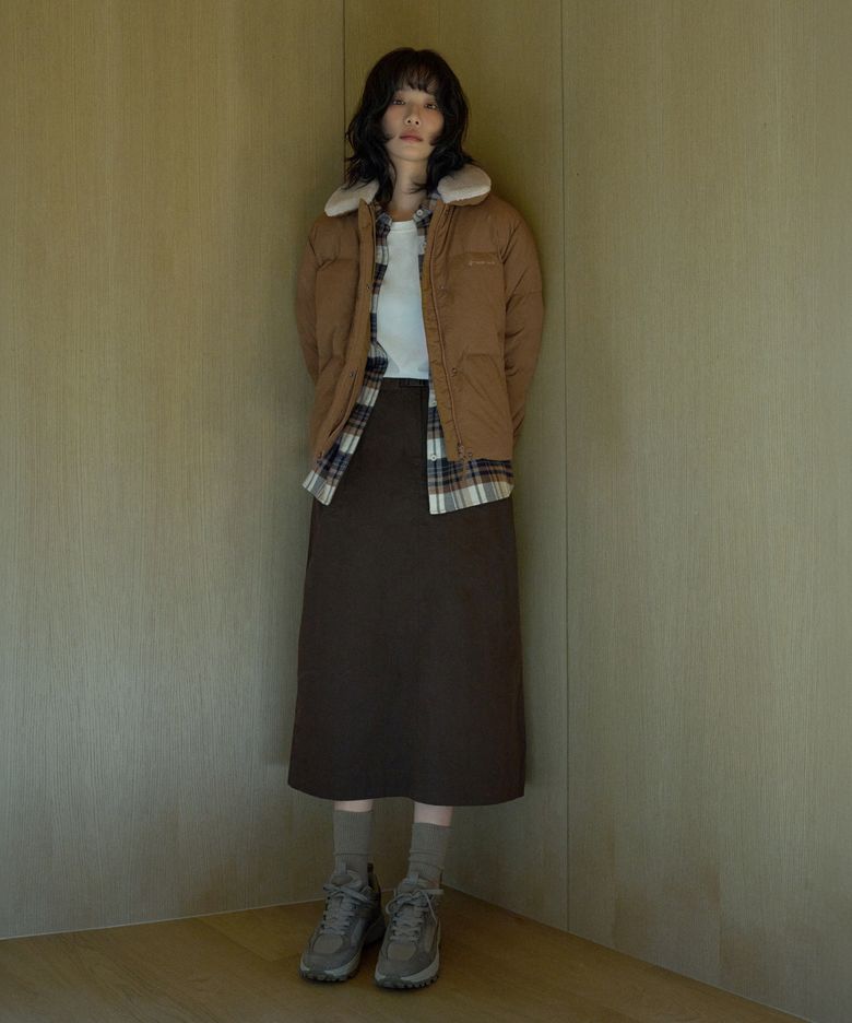 클랜드 여성 스커트 (S24FWDSK91) Choco Brown