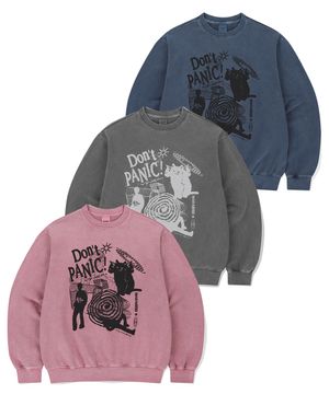 DON’T PANIC PIGMENT SWEATSHIRT_3colors(MG2DSMM441A)