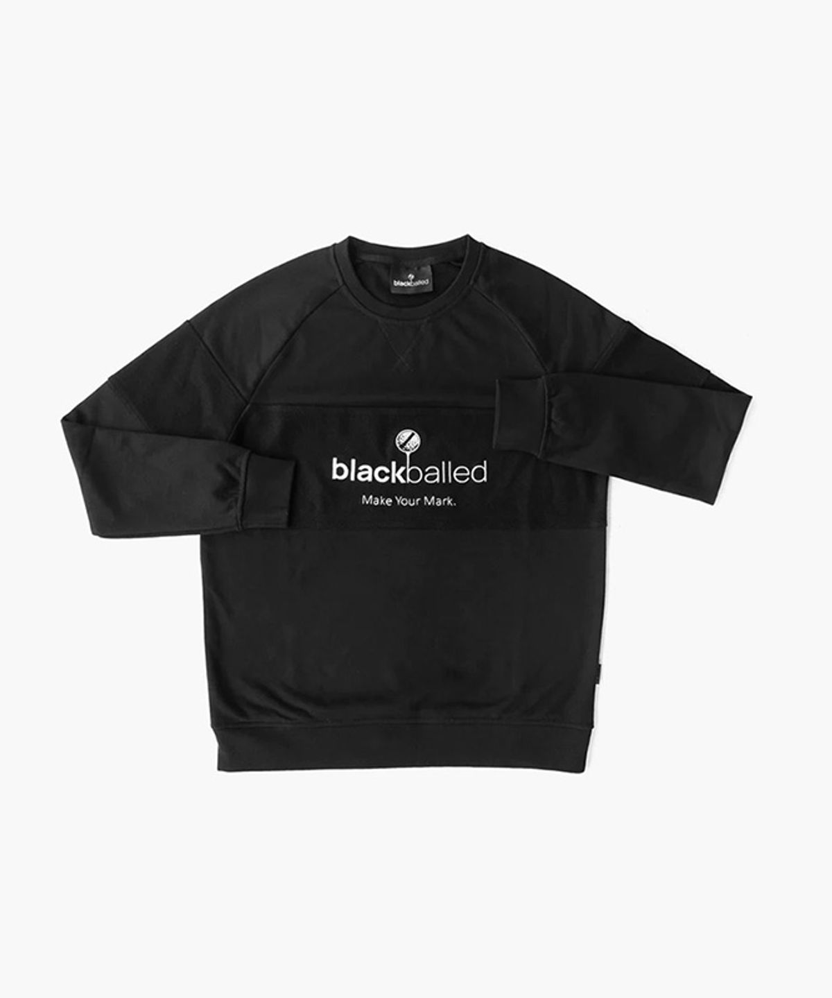 블랙볼드(BLACKBALLED) bbg 스웻 티셔츠 BLACK