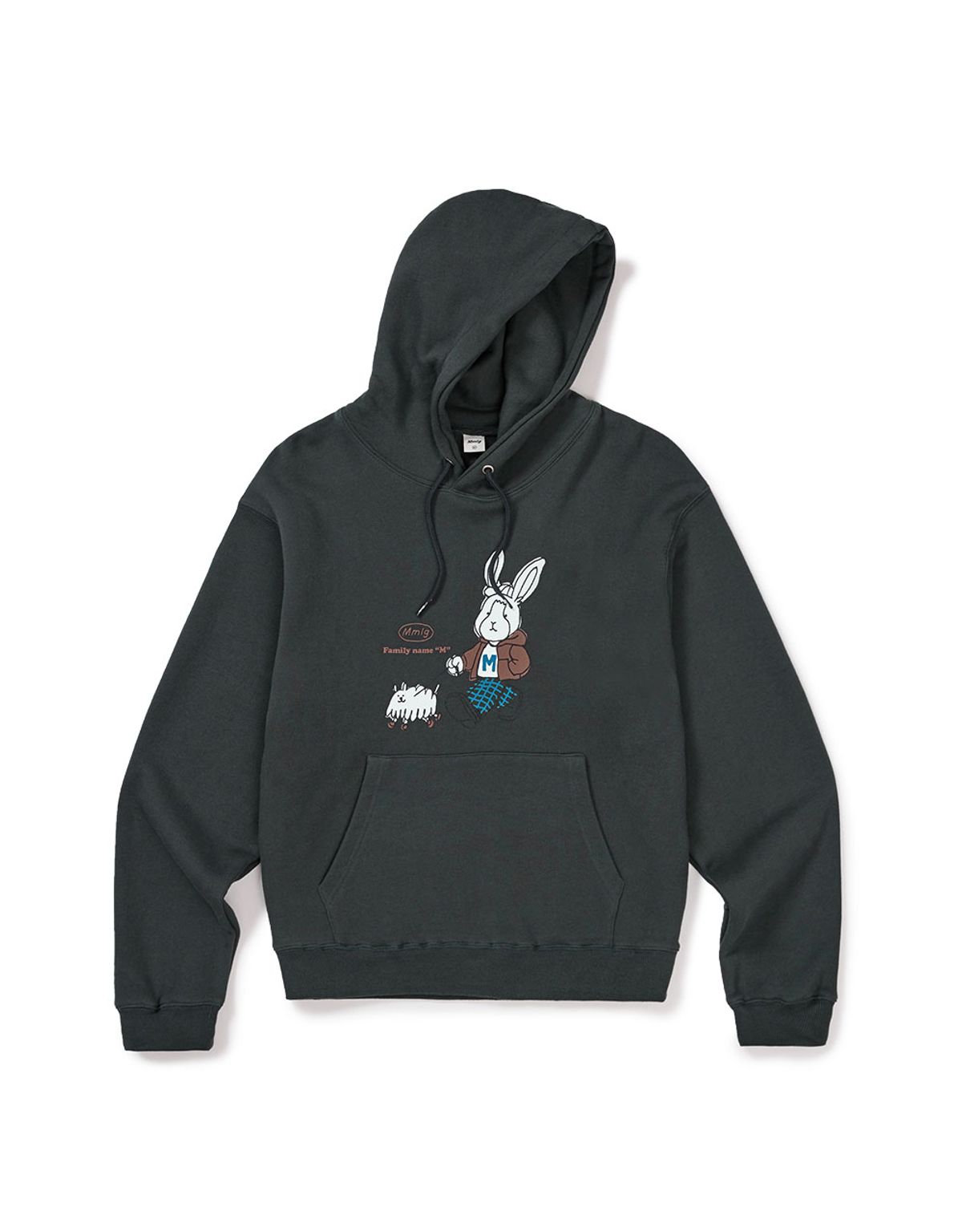 엠엠엘지(MMLG) [Mmlg] MELGE WALK HOODIE (SQUID BLACK)