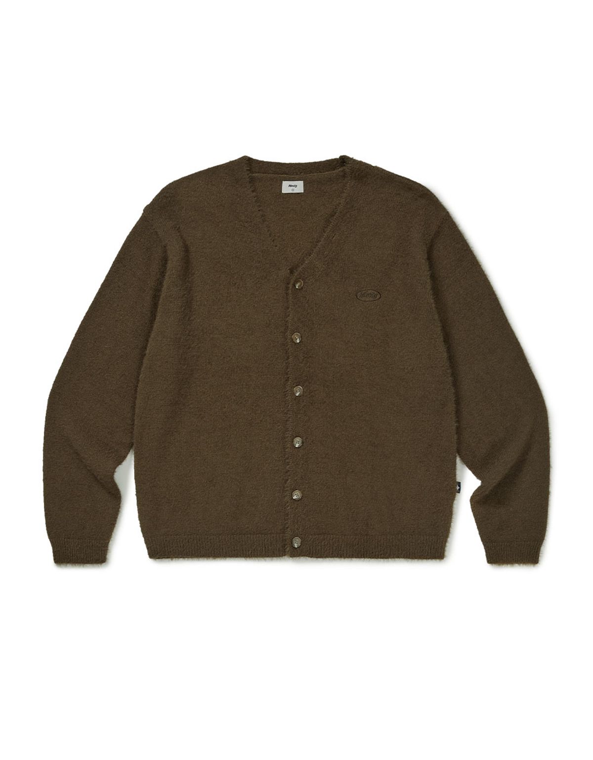 엠엠엘지(MMLG) [Mmlg] MENDED PLAY CARDIGAN (BROWN)