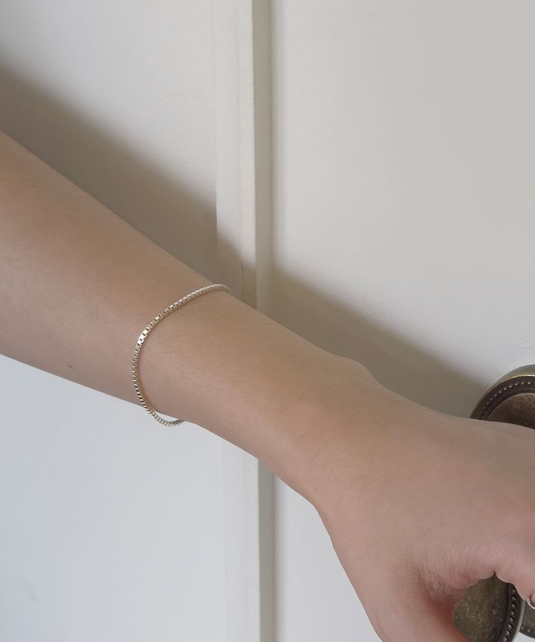 Silky Box Chain bracelet