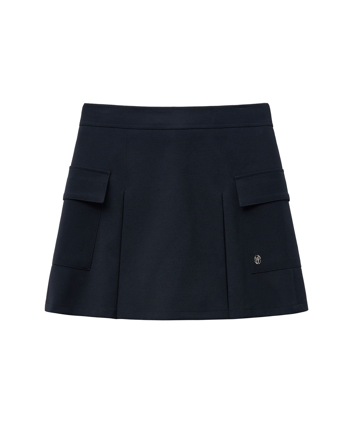 마리떼 스포츠(MARITHÉ SPORT) MOUVEMENT W CARGO PLEATED SKIRT dark navy