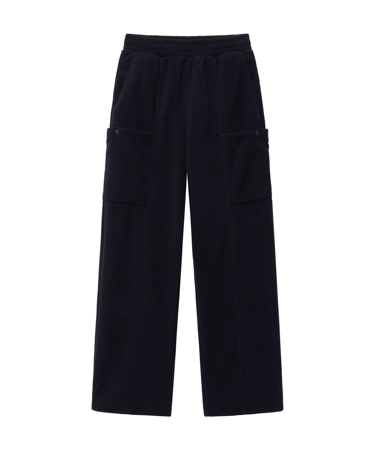 마리떼 스포츠(MARITHÉ SPORT) MOUVEMENT FLEECE WIDE PANTS dark navy
