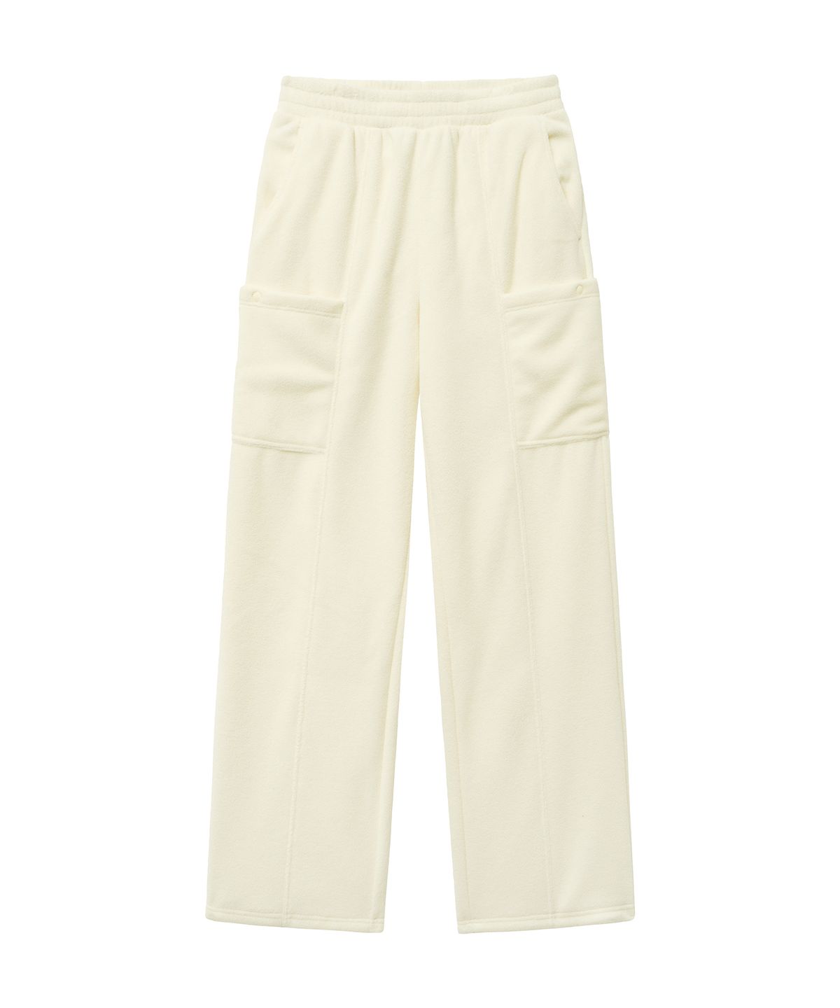 마리떼 스포츠(MARITHÉ SPORT) MOUVEMENT FLEECE WIDE PANTS ivory