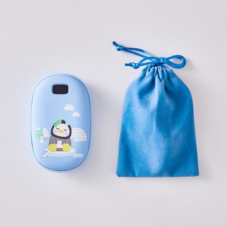 펭수 충전식 손난로 8000mAh 보조배터리