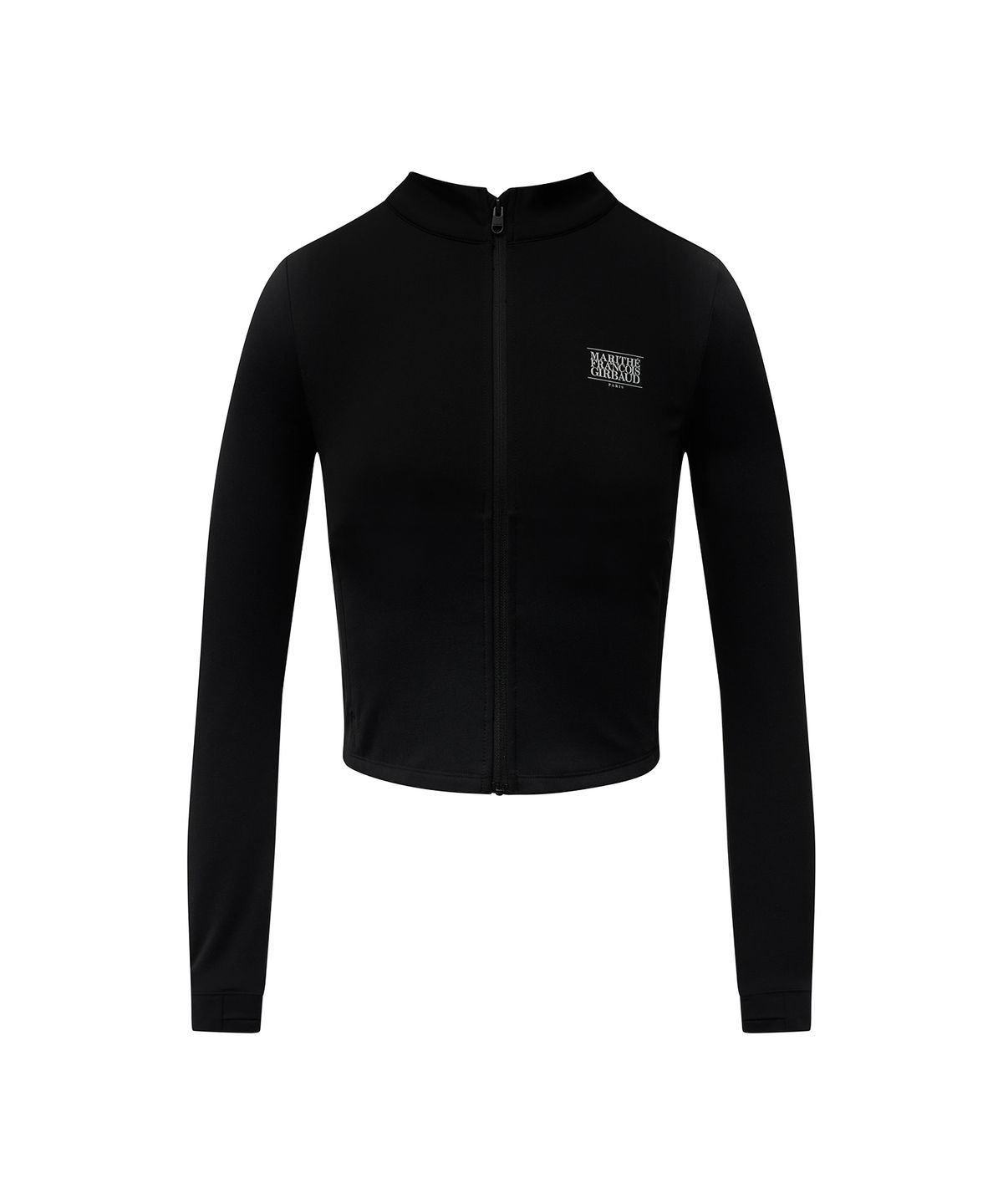 마리떼 스포츠(MARITHÉ SPORT) MOUVEMENT W SLIM ZIP-UP JACKET black