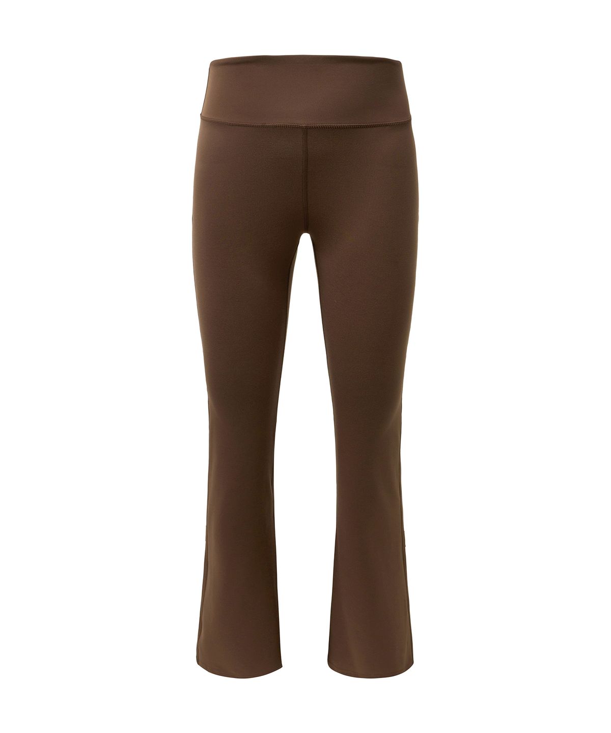 마리떼 스포츠(MARITHÉ SPORT) MOUVEMENT W CLASSIC LOGO BOOTCUT LEGGINGS brown