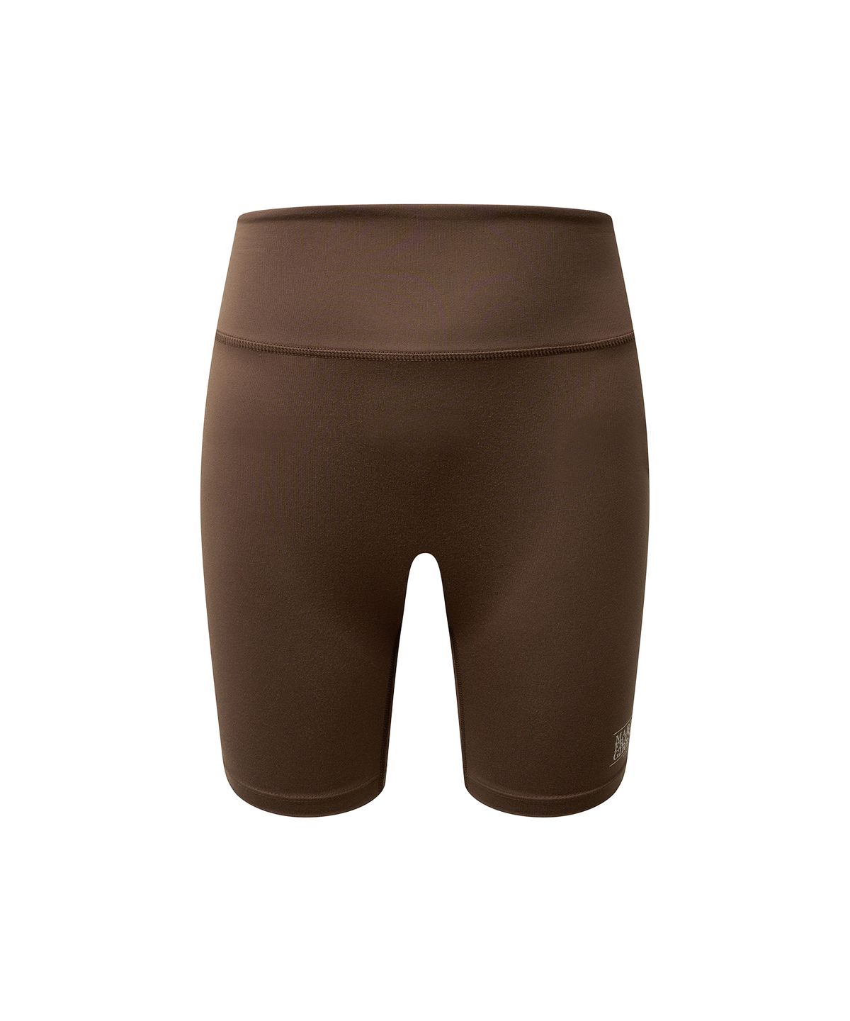 마리떼 스포츠(MARITHÉ SPORT) MOUVEMENT W CLASSIC LOGO BIKER SHORTS brown