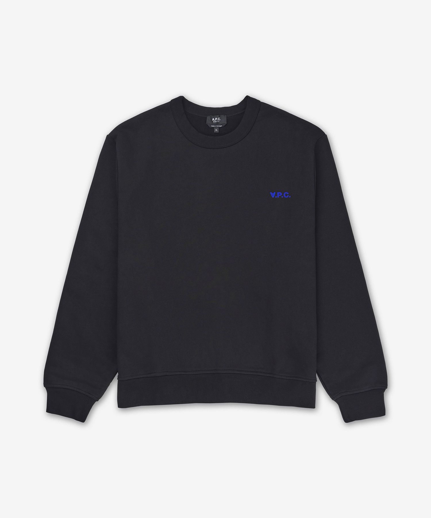 MUSINSA | A.P.C. Petite VPC Boxy Fit Man to Man - Black