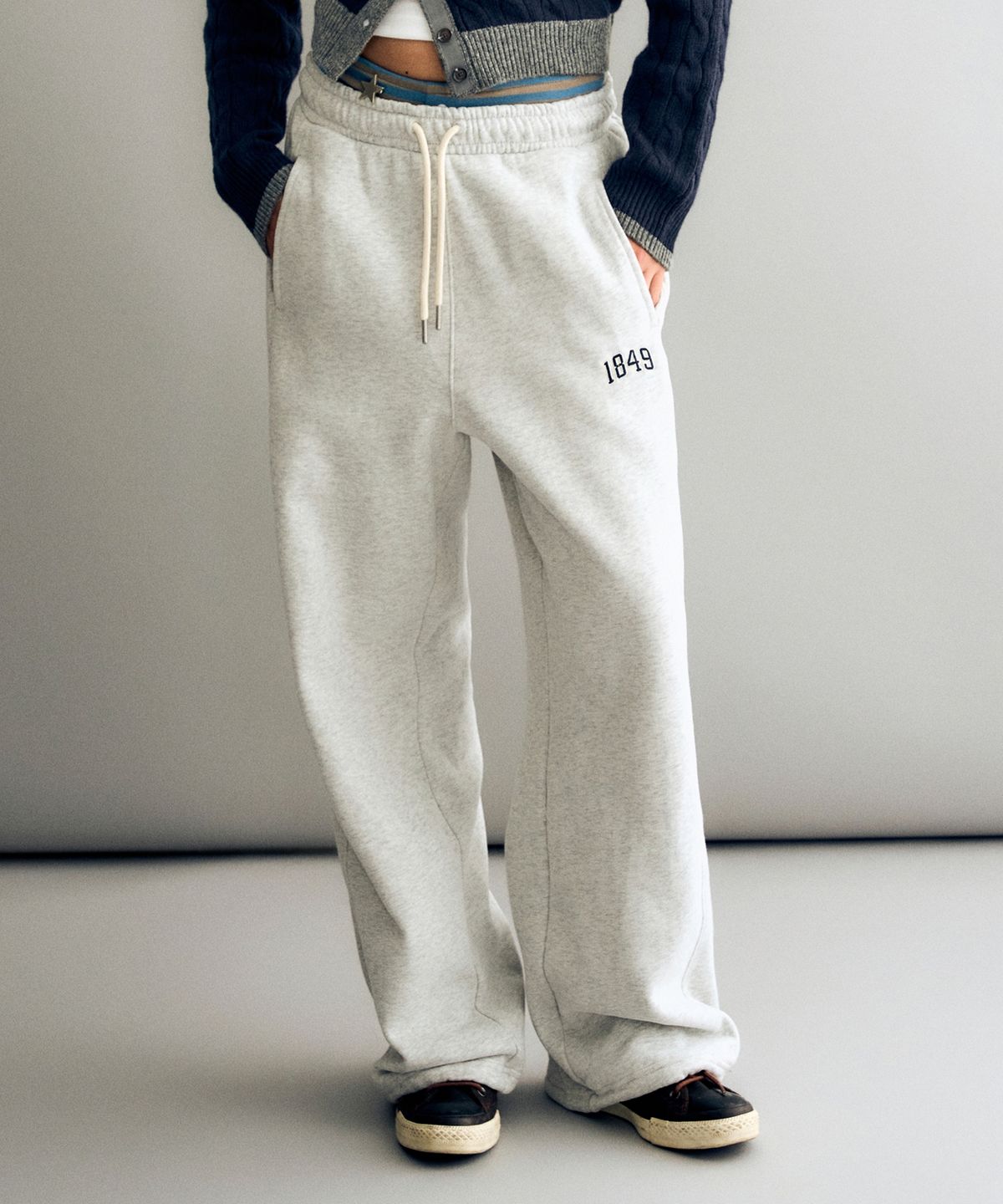 후아유(WHO.A.U) Signature Patch Wide Pants(F) / WHTMG4921F