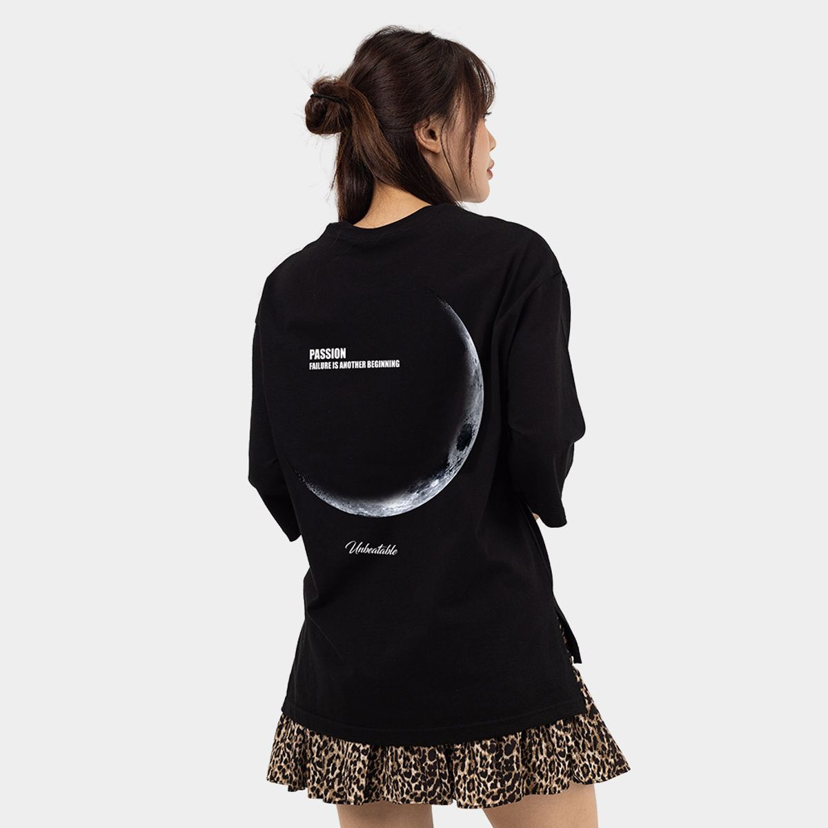 엘런아시(ELLENASSY) EAMOON 7부 옆트임 티셔츠