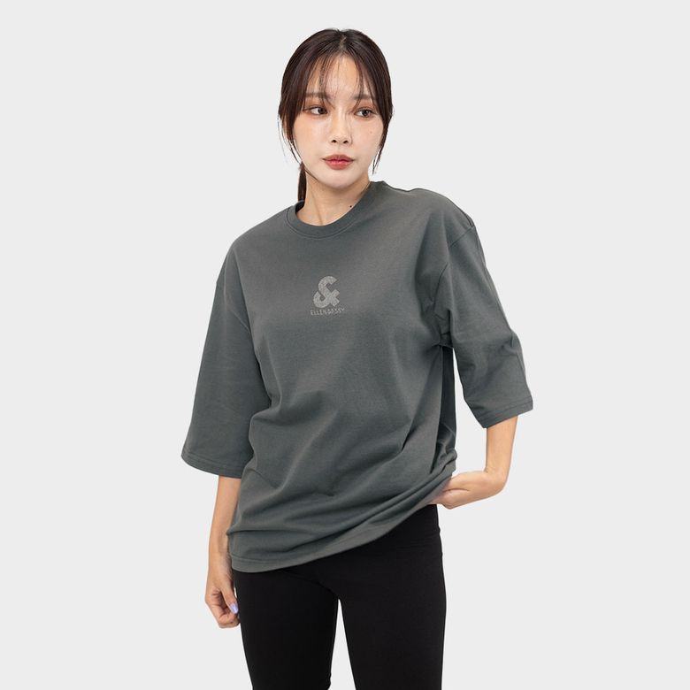 EAAB큐빅 7부 티셔츠