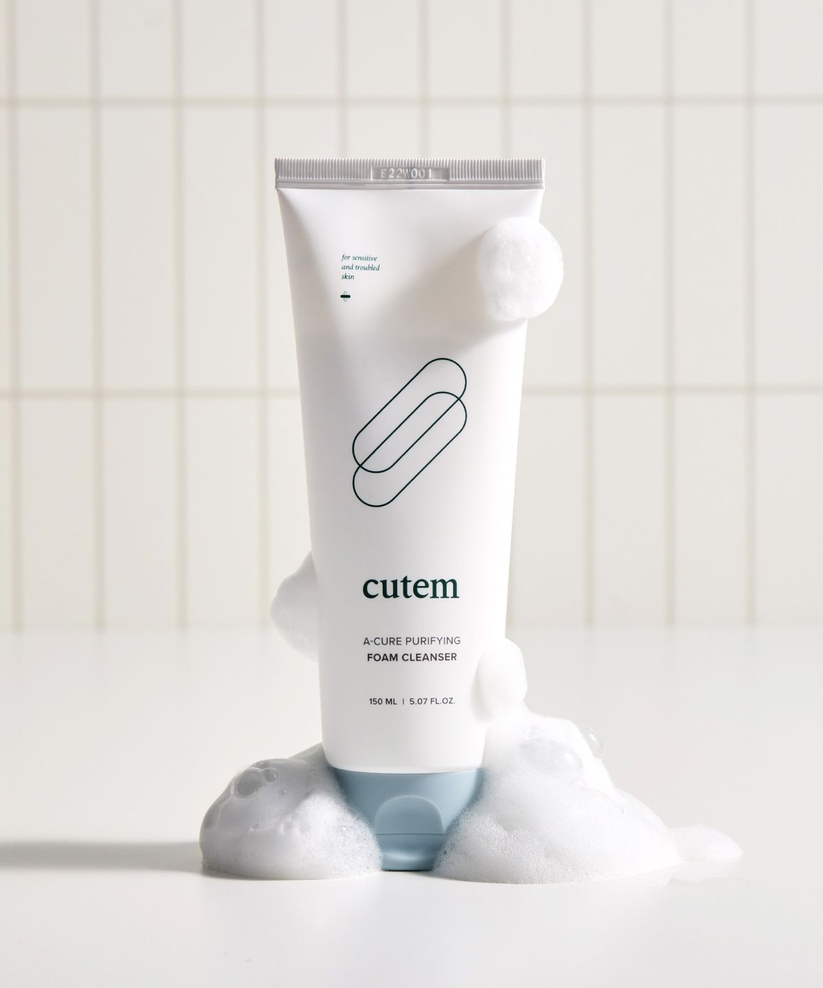 큐템(CUTEM) 에이큐어 퓨리파잉 폼 클렌저 150ml
