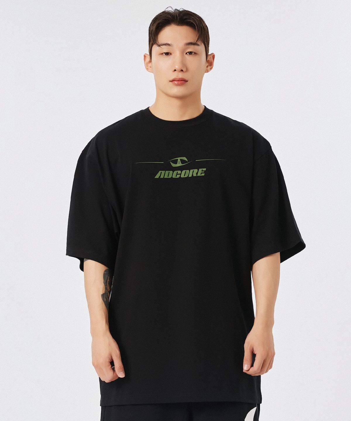 어드코어(ADCORE) adcore racer T-shirt[Black]