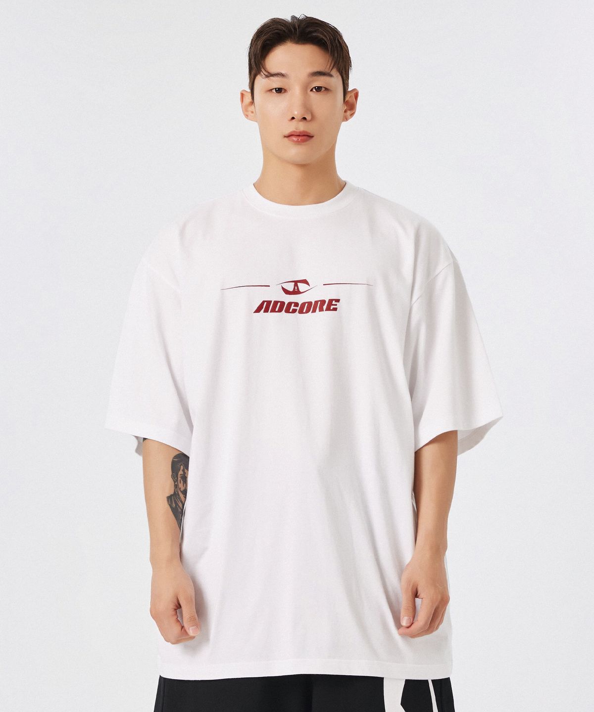 어드코어(ADCORE) adcore racer T-shirt[White]