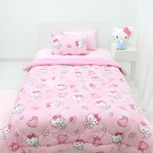 산리오 헬로키티 차렵이불 베개커버 침구세트 하트홀릭
