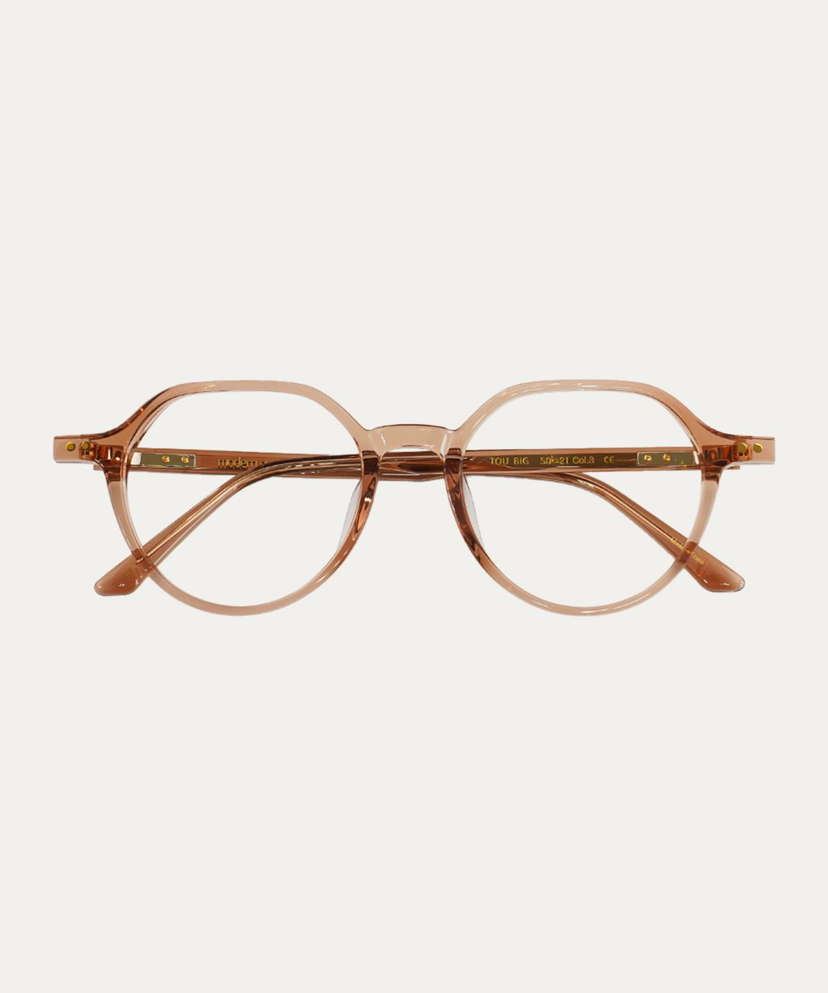 모던아이웨어스튜디오(MODERN EYEWEAR STUDIO) TOU BIG - Brown (블루라이트 차단 안경)