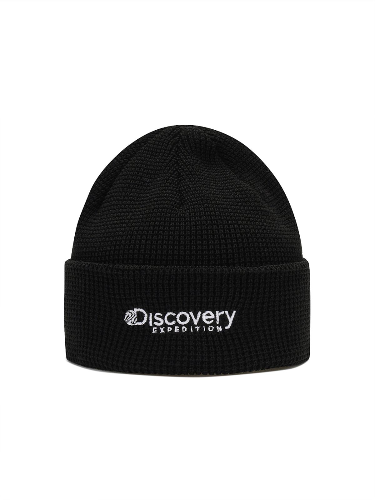디스커버리 익스페디션(DISCOVERY EXPEDITION) 와플 롱 비니 (BLACK)