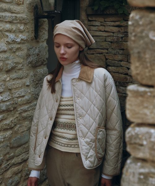 MUSINSA公式 | DEPOUND コーデュロイカラーキルティングジャケット