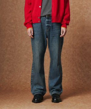 부츠컷 플레어 데님_G/BLUE