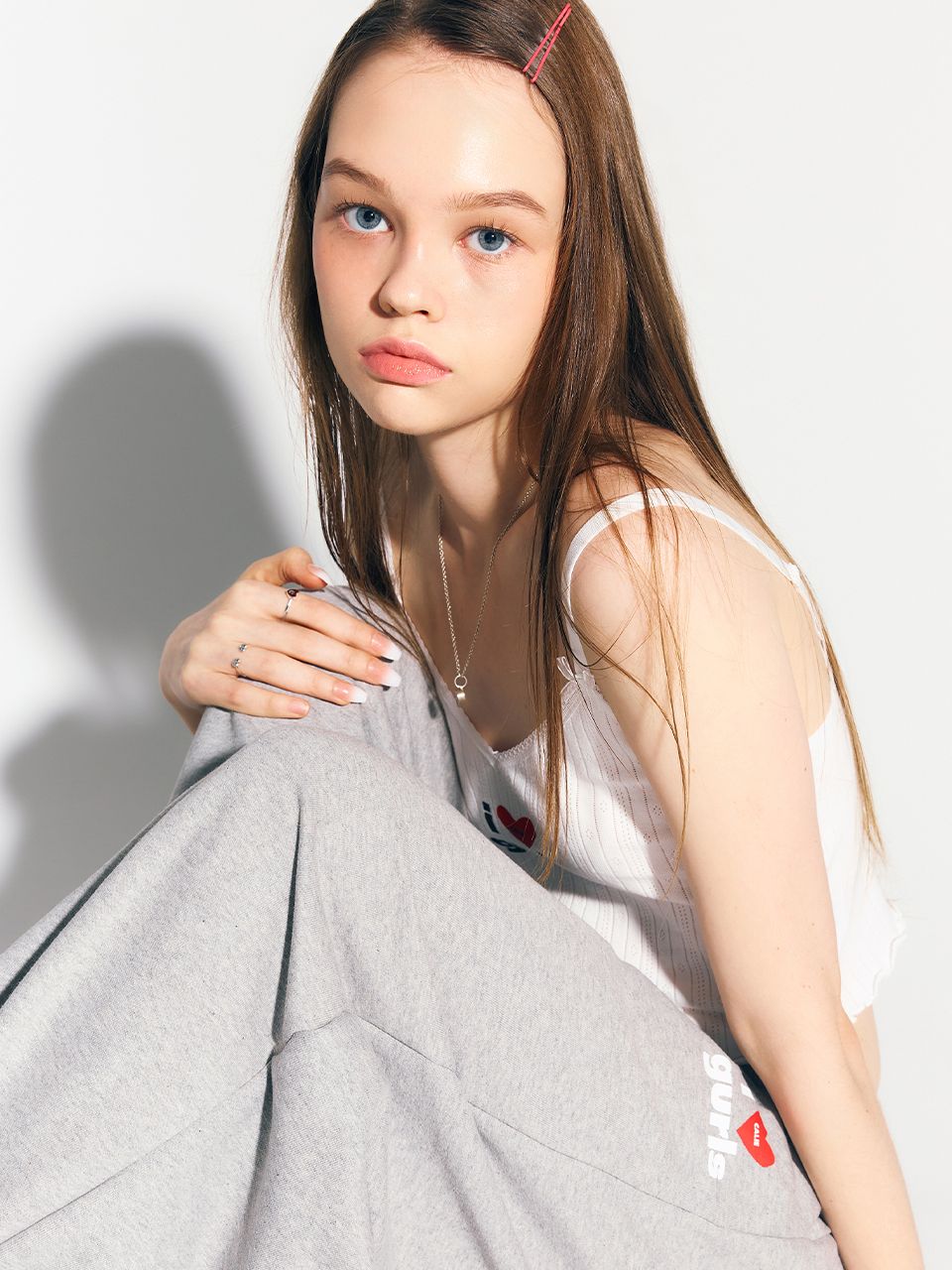 【韓国as if calie アズイフカリー】GURLS LOGO SWEAT PANTS MUSINSA公式 | ASIF CALIE GURLS LOGO SWEAT PANTS GRAY