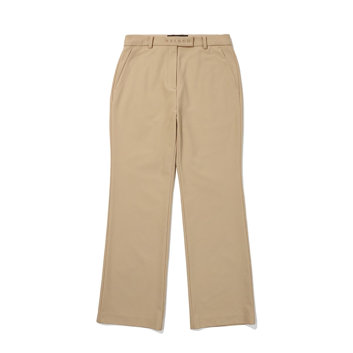 말본 골프(MALBON GOLF) 스트레이트 핏 팬츠 BEIGE (WOMAN)