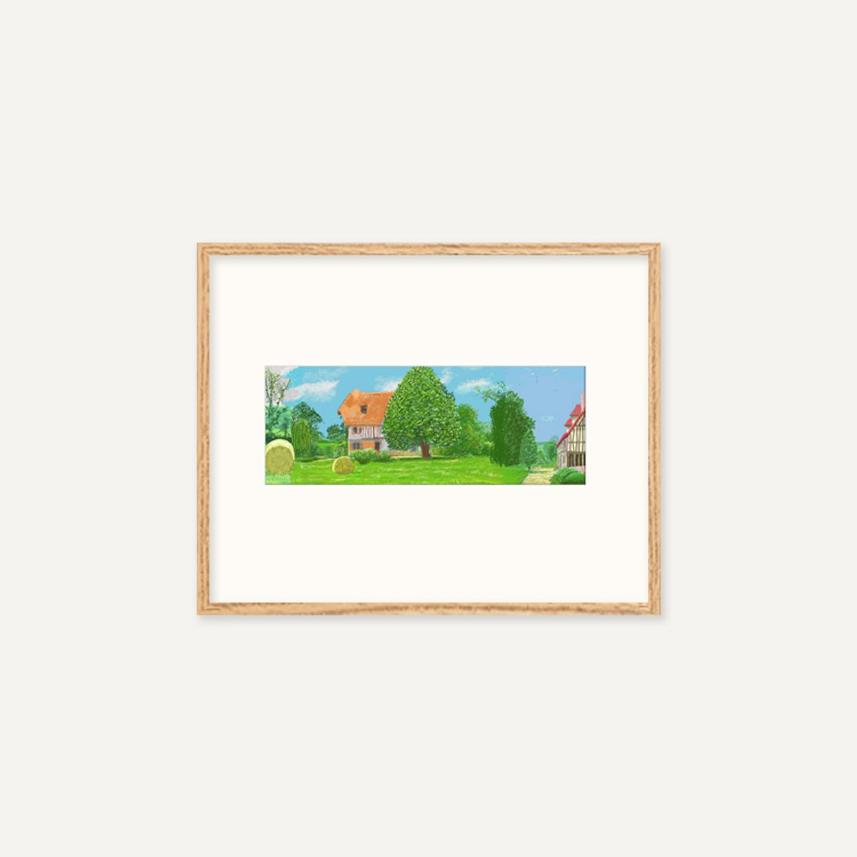 그릿시즌(GREET SEASON) 데이비드 호크니 A Year in Normandie_7 (액자 포함)