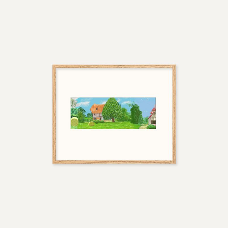 데이비드 호크니 A Year in Normandie_7 (액자 포함)