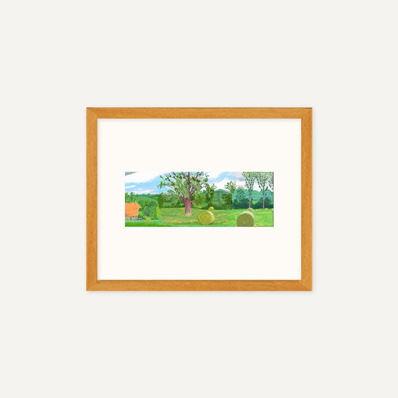 데이비드 호크니 A Year in Normandie_5 (액자 포함)