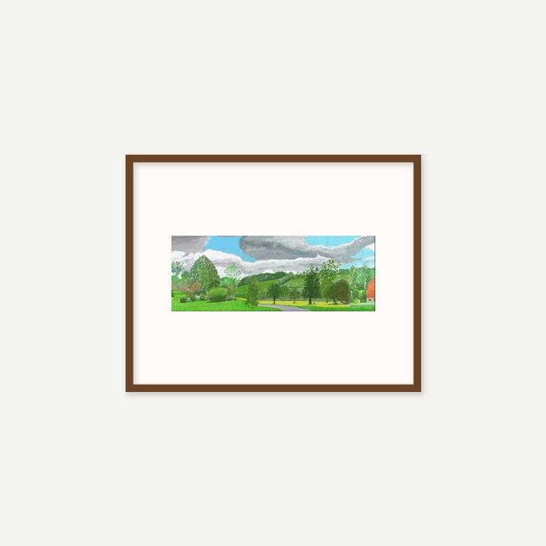 데이비드 호크니 A Year in Normandie_4 (액자 포함)