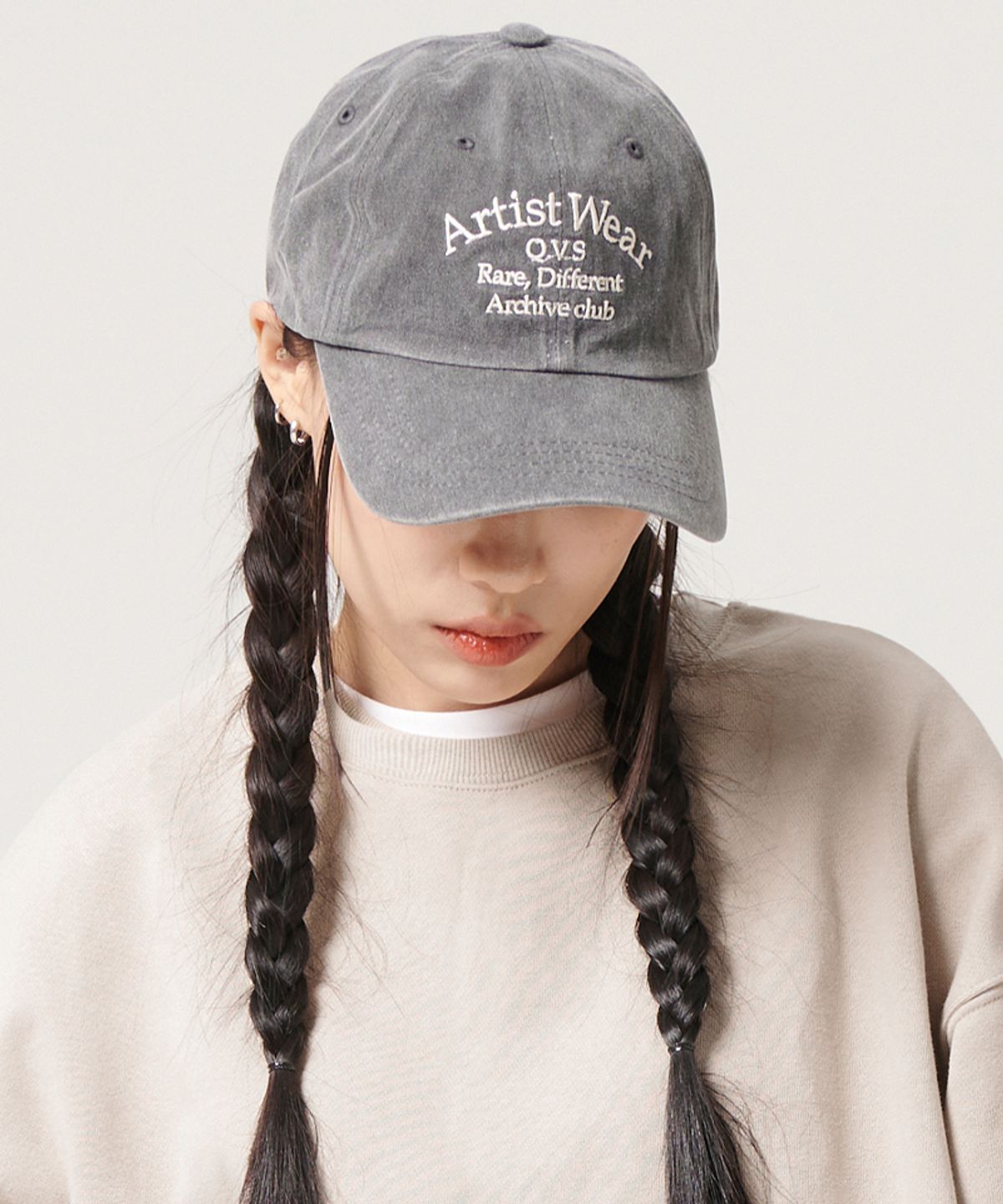 아티스트웨어(ARTISTWEAR) [ATW] 아카이브클럽 피그먼트 볼캡