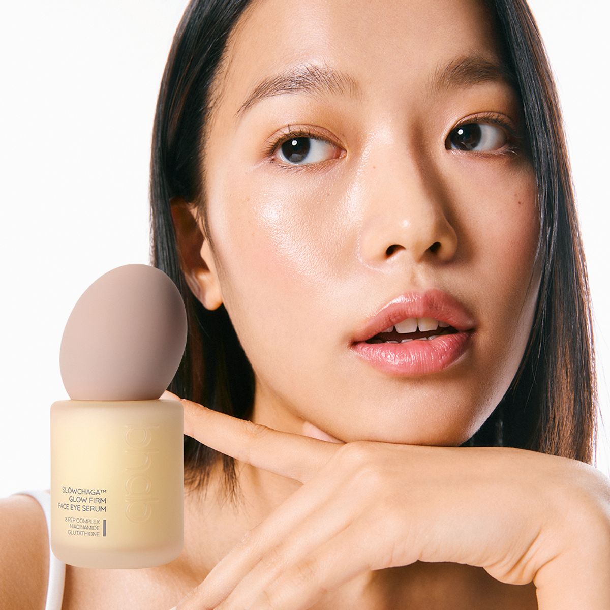 비햅(BHAB) 슬로우차가 광채탄력 페이스 아이 세럼 50ml