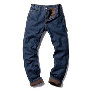 워크웨어 기모 청바지 카펜터진