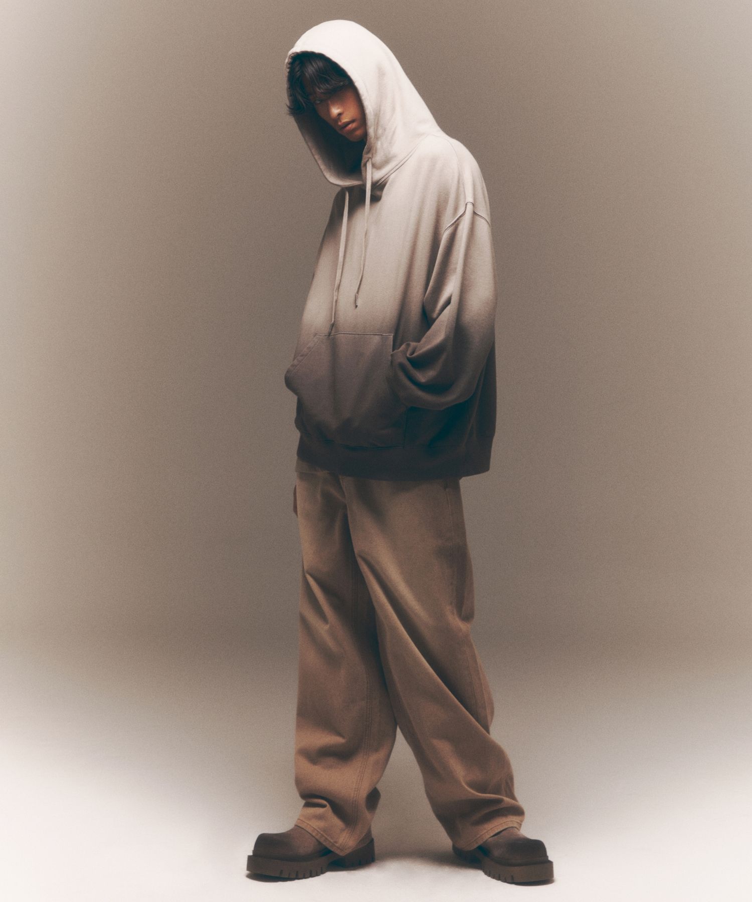 ★MUSINSA STANDARD★ Pigment wide denim pants beige MMDNP523 MUSINSA | MUSINSA STANDARD Pigment Wide Denim Pants [Beige]