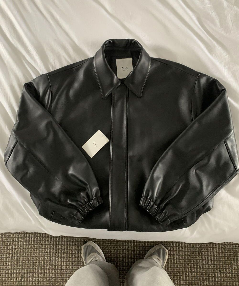 MUSINSA公式 | NUS YEI Real Leather Jacket