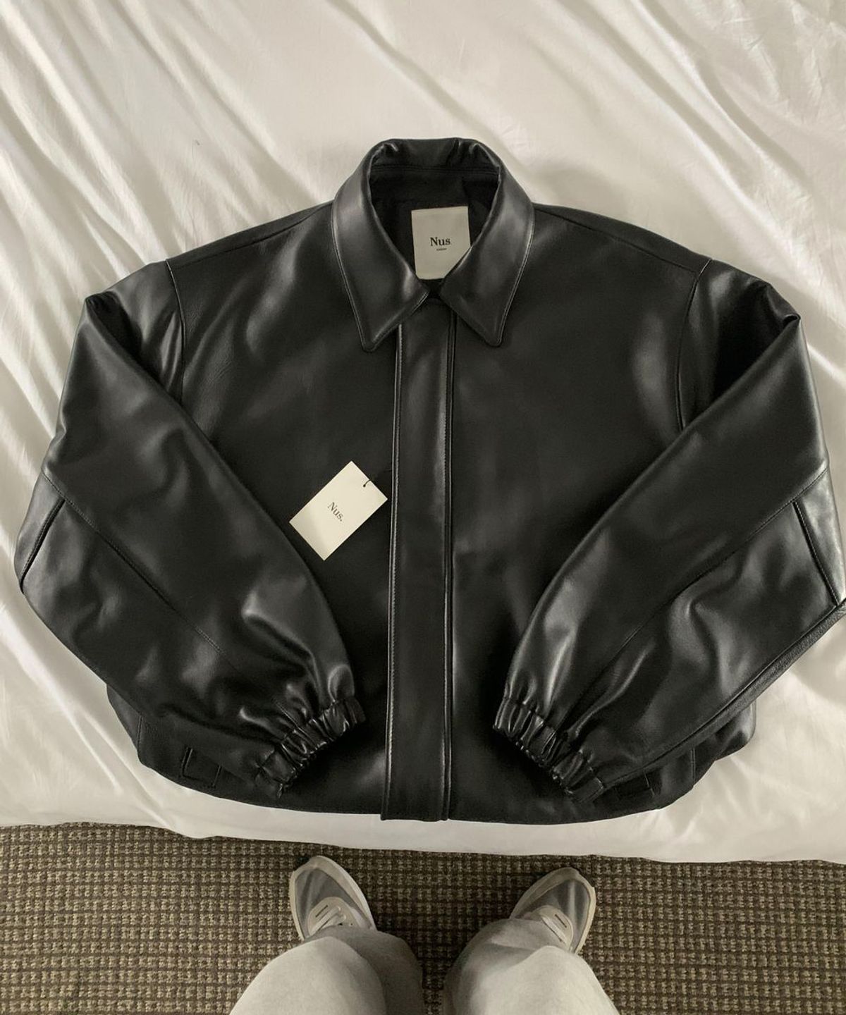 너스(NUS) YEI Real Leather Jacket - 사이즈 & 후기 | 무신사