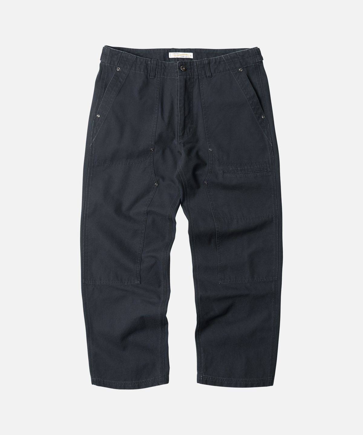 프리즘웍스(FRIZMWORKS) JUNGLE CLOTH DOUBLE KNEE PANTS _ NAVY