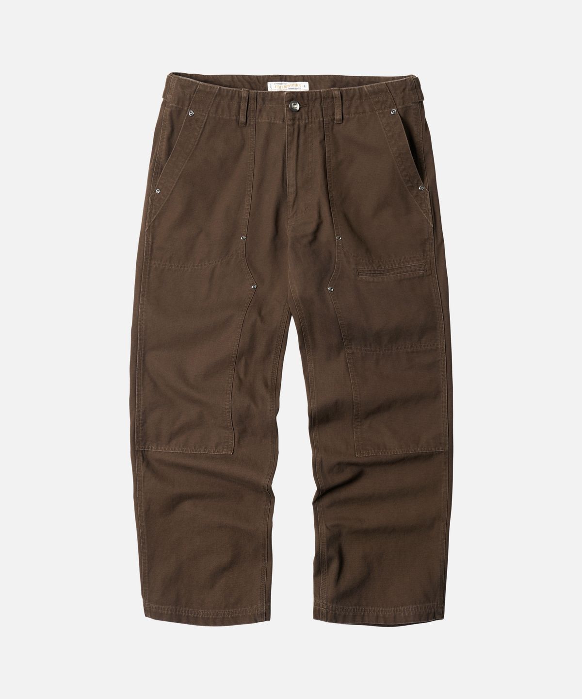 프리즘웍스(FRIZMWORKS) JUNGLE CLOTH DOUBLE KNEE PANTS _ BROWN