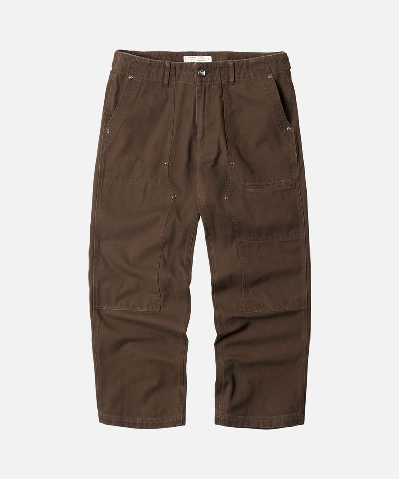 JUNGLE CLOTH DOUBLE KNEE PANTS _ BROWN