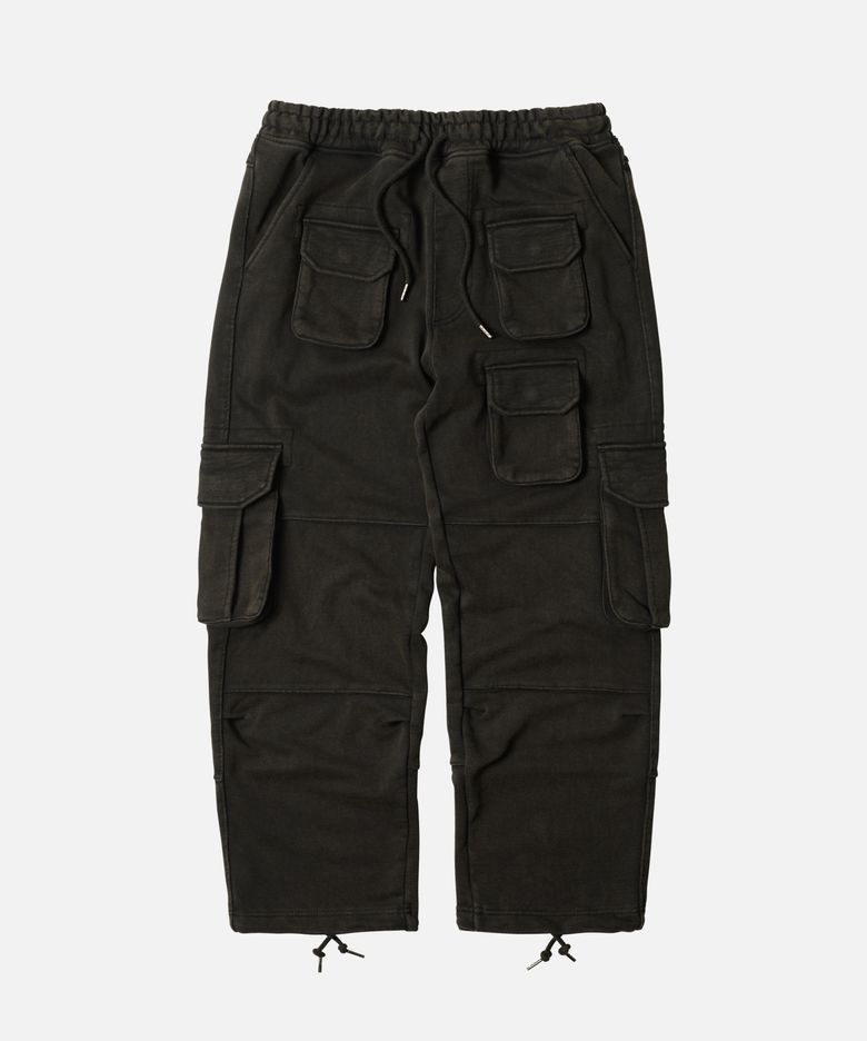 FRENCH PARATROOPER SWEAT PANTS _ BLACK BROWN