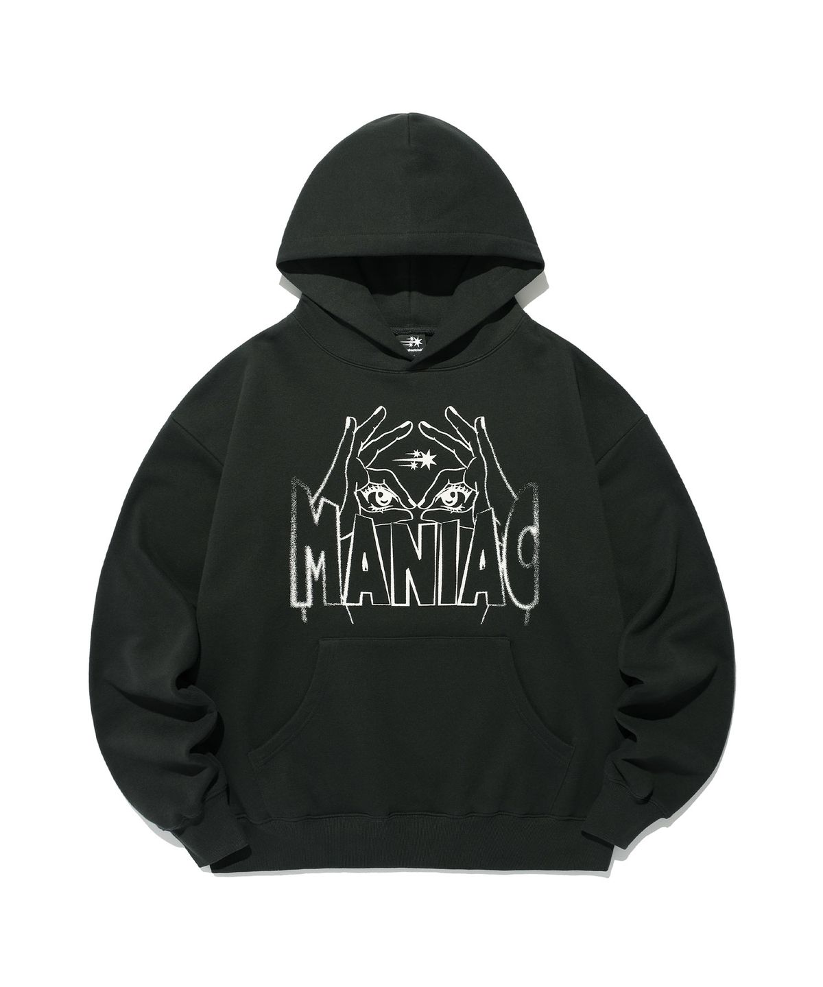 나이스고스트클럽(NICEGHOSTCLUB) BLIND MANIAC HOODIE_BLACK(NG2EFUM407A)