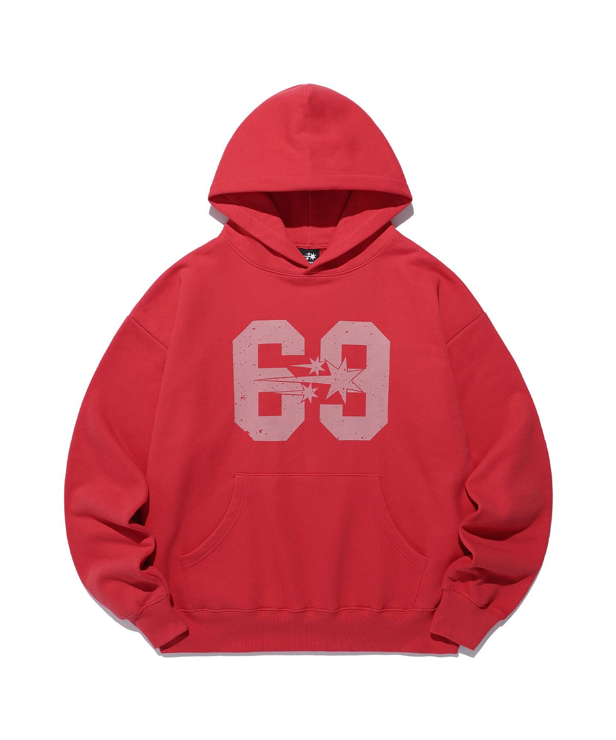 나이스고스트클럽(NICEGHOSTCLUB) ANGEL NUMBER 69 HOODIE_RED(NG2EFUM411A)