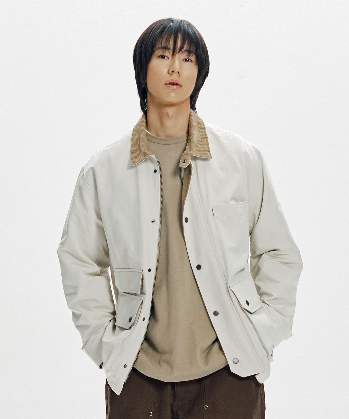프리즘웍스(FRIZMWORKS) ROYAL HUNTING JACKET 003 _ CREAM