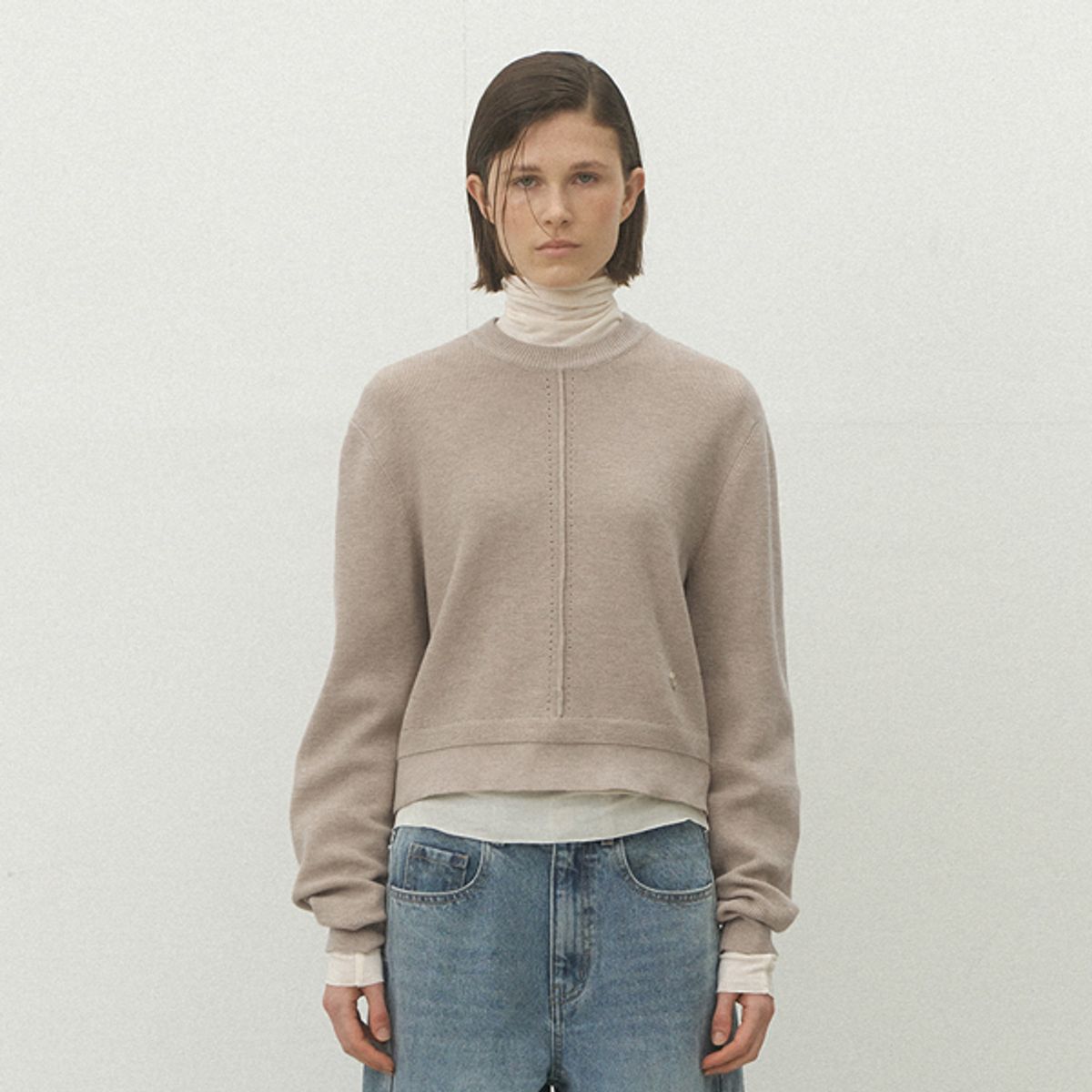 아틀리에 나인(ATELIER NAIN) ESSENTIAL OLGA BASIC KNIT(T-6922)