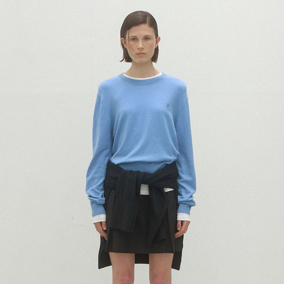 아틀리에 나인(ATELIER NAIN) ESSENTIAL WOOL ROUND KNIT(T-6924)