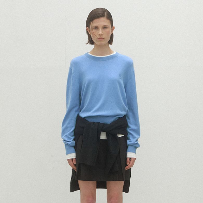 ESSENTIAL WOOL ROUND KNIT(T-6924)