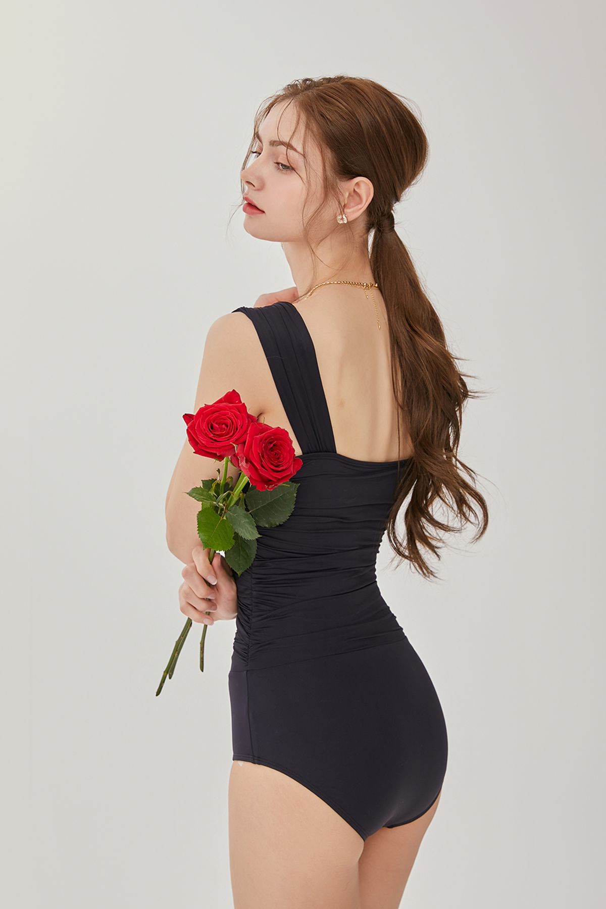 리모아르(LIMOARE) Olivia 올리비아 모노키니 (BK)