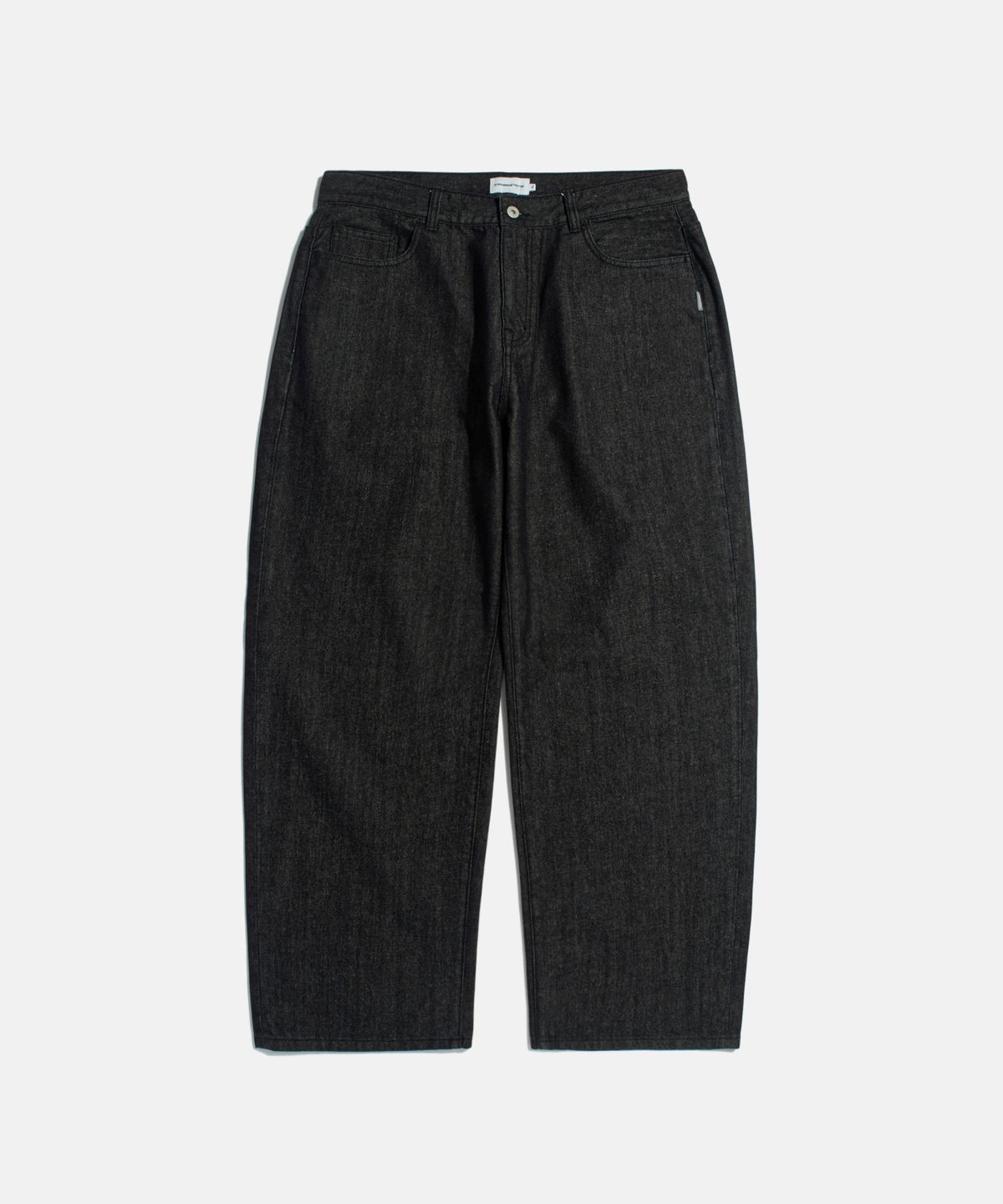 에스피오나지(ESPIONAGE) Cliff Relaxed Denim Pants Black