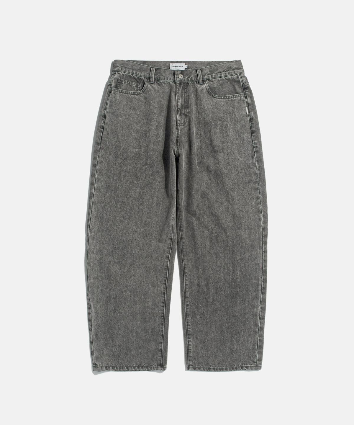 에스피오나지(ESPIONAGE) Cliff Relaxed Denim Pants Warm Grey